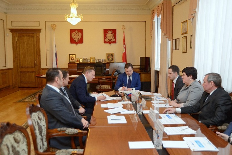 Губернатор провел совещание по вопросам реализации инвестиционных проектов ООО «Грейнлюкс»
