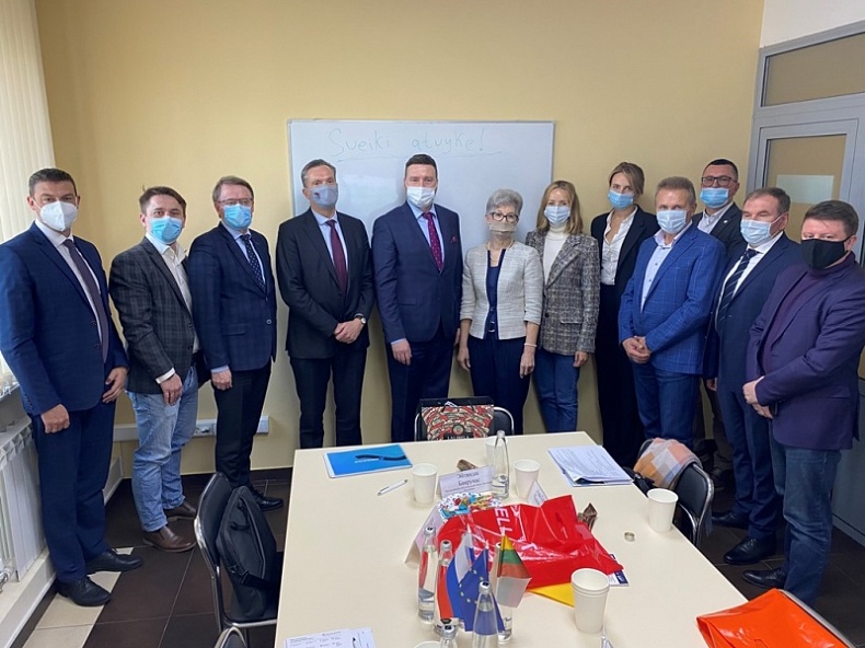Литовский посол встретился со смоленскими предпринимателями 