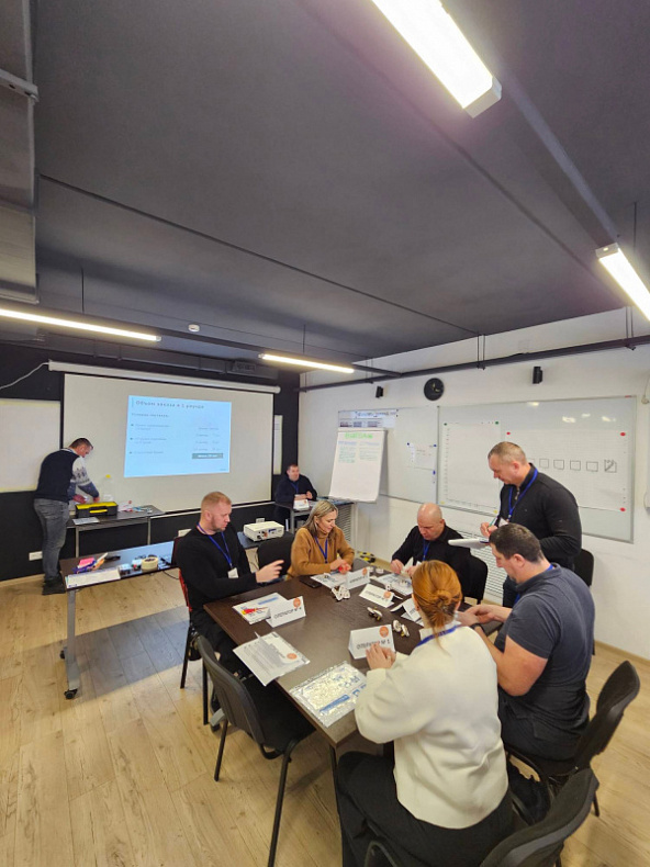 Сотрудники ООО «ВегаАвангард» познакомились с основами бережливого производства.