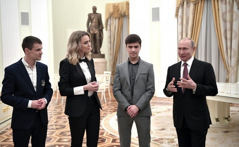 Лауреаты премии «Немалый бизнес» встретились с Президентом России