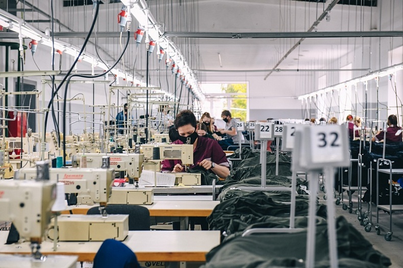 В Смоленске  на фабрике «Шарм» заработал новый швейный цех