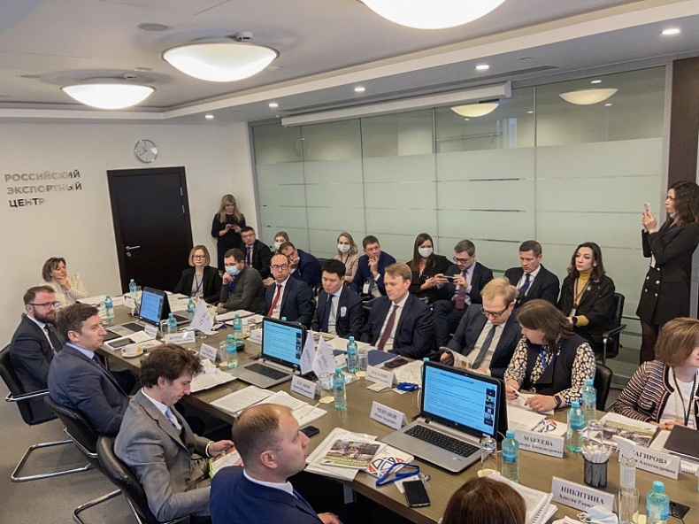 Смоленская делегация представила региональную экспортную стратегию в Российском экспортном центре