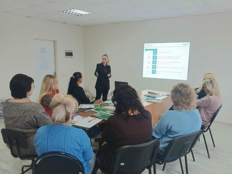 Рабочая группа ООО «Игра Плюс» прошла второй модуль обучения в рамках Программы повышения производительности труда на предприятии.